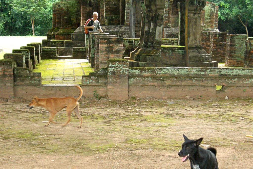 Me and some of the locals, far from the city.