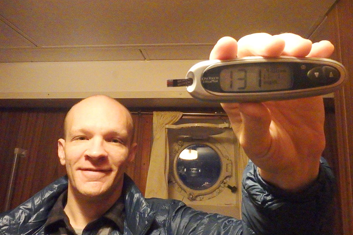 #bgnow 131 after a trying 24 hours. In the room at Ånedin Hostel aboard the large, old, sturdy vessel called Birger Jarl.