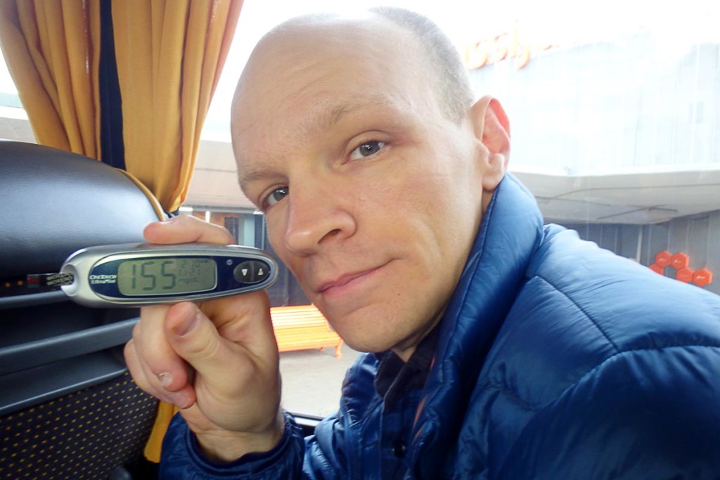 #bgnow 155 on the us before leaving Tallinn station.