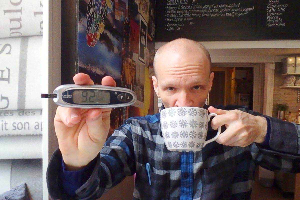 #bgnow 92 at Cosy Cafe before my dagens lunch.