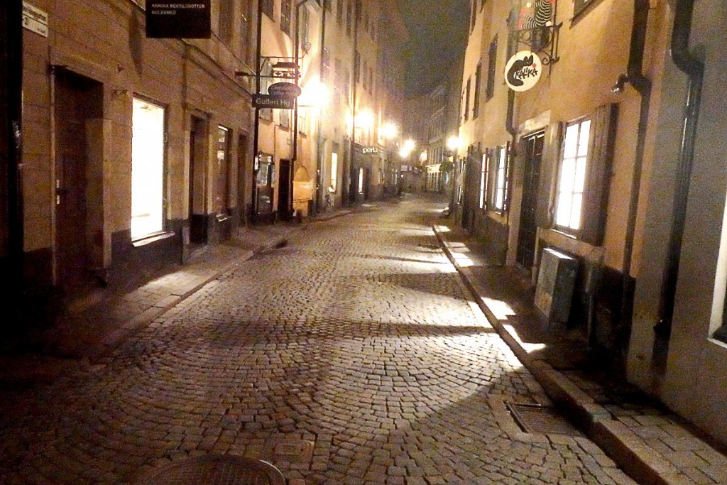 Gamla Stan at 6 am.