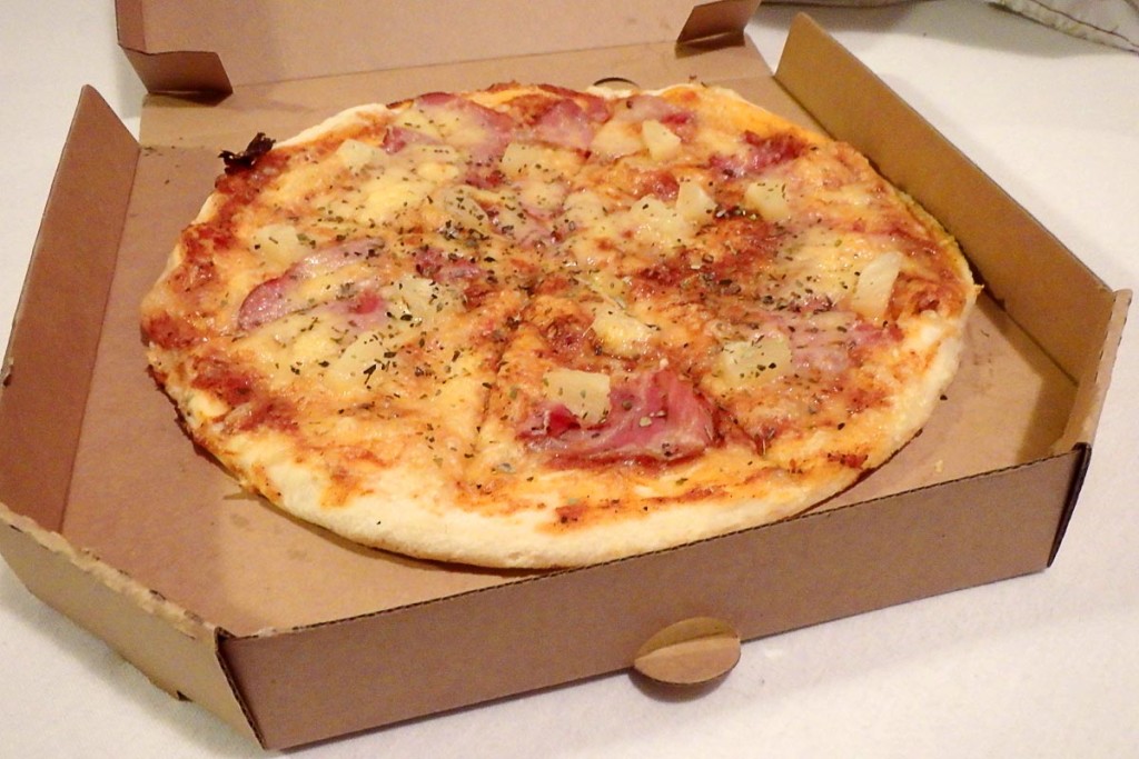 Hawaiian pizza in Daugavpils