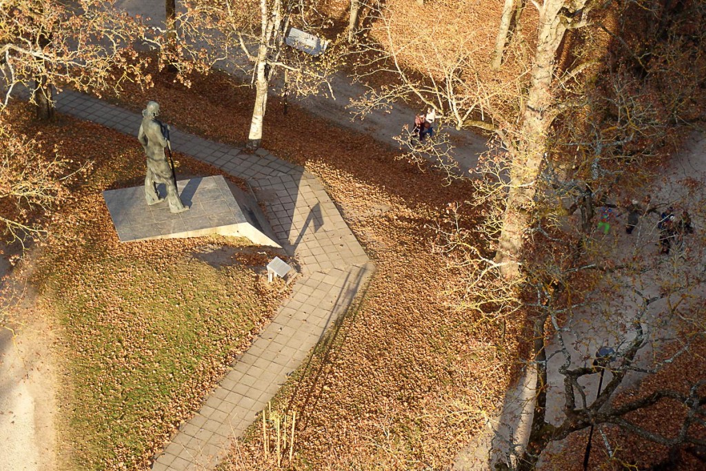 View from the top of the cathedral.