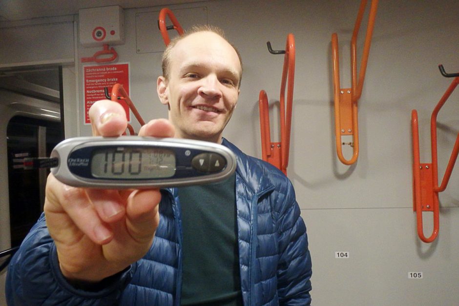 #bgnow 100 on the train from Nóve Zámky.