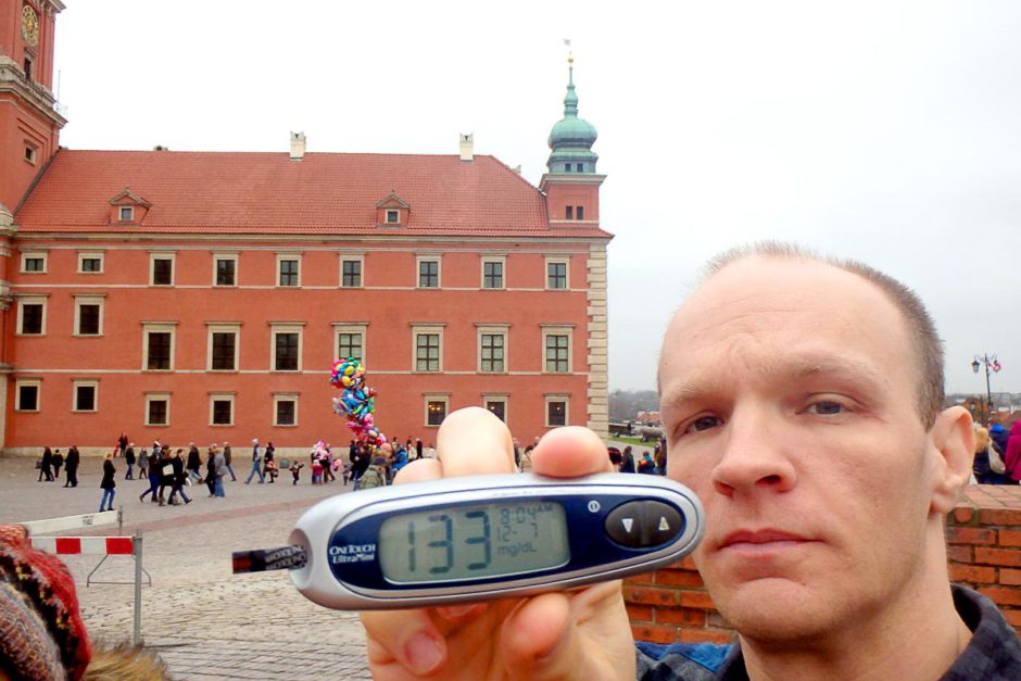 #bgnow 133 in Warsaw but not feeling well