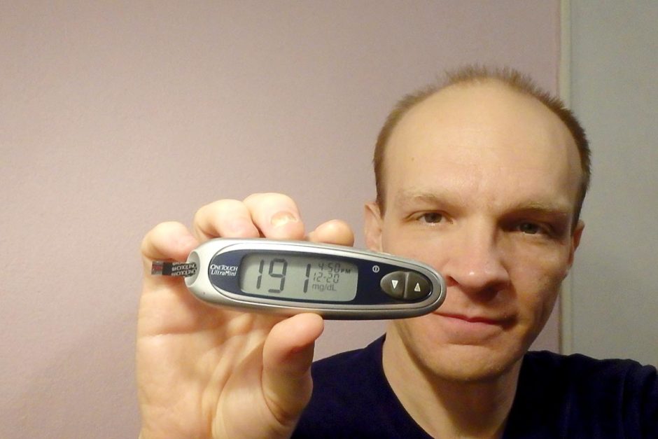 #bgnow 191, after too much pizza. It usually would be 350 now, so I am proud of my taking an apparently decent shot.