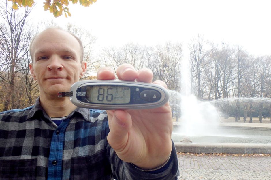#bgnow 86 at a fountain behind the Palace of Culture and Science.