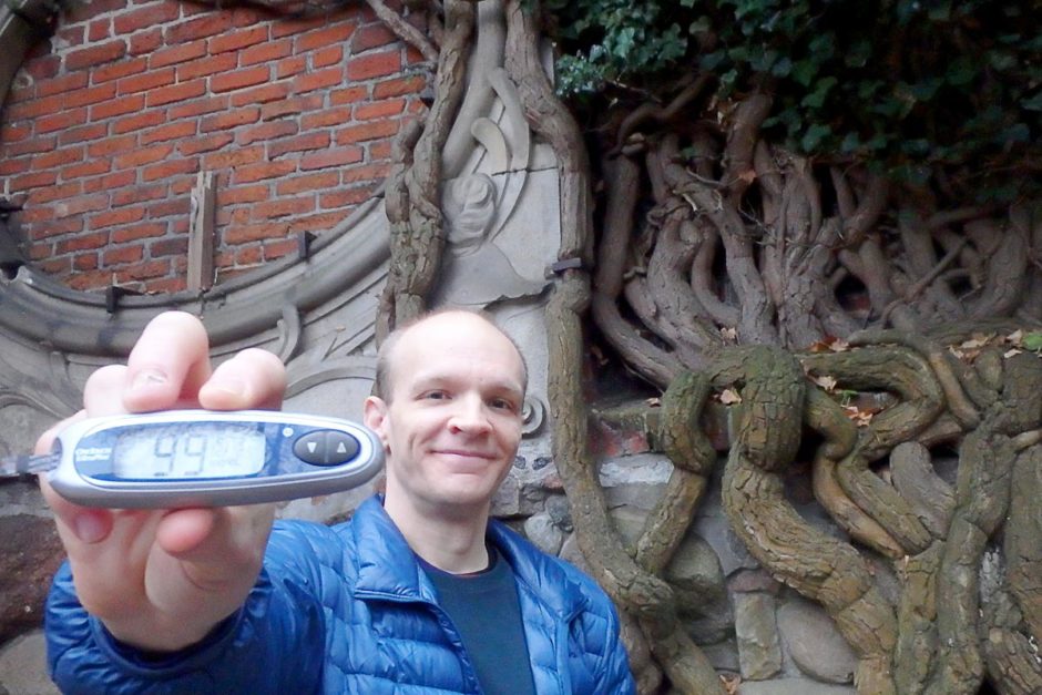 #bgnow 99 at Malbork Castle after walking around all afternoon. But it felt like a low, weak 99, and things didn't go well afterwards.