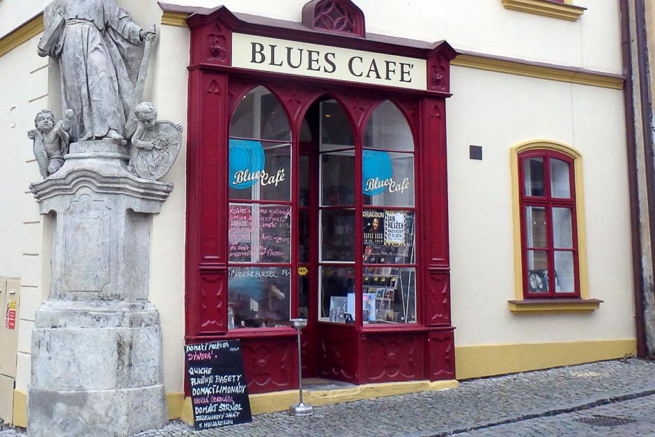 Blues Cafe, right outside our room.