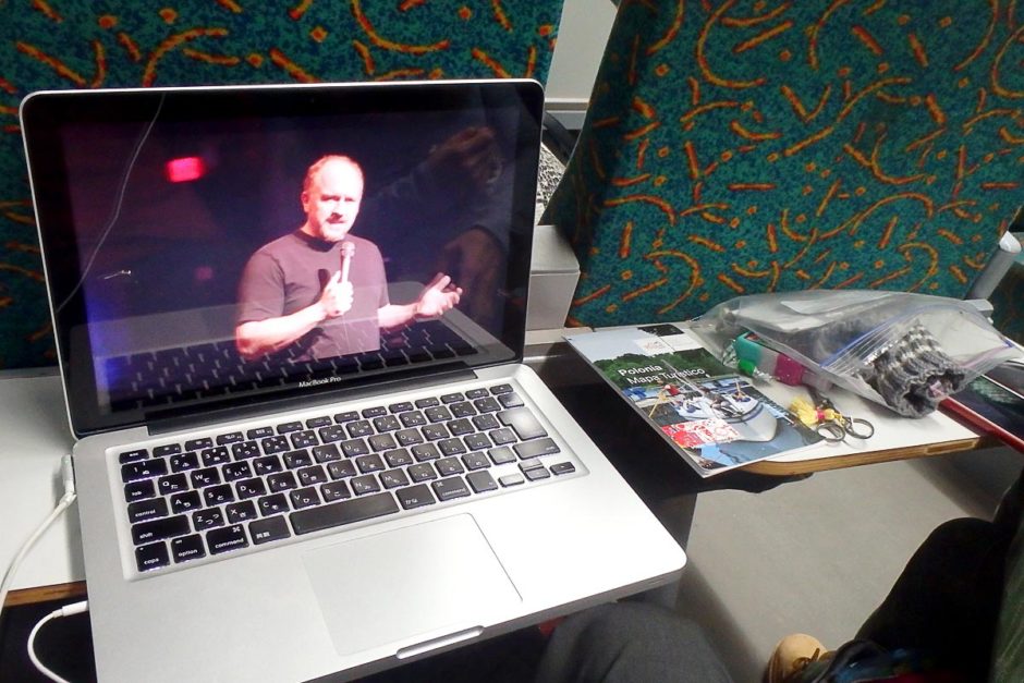 Louis CK video on the Polish train ride
