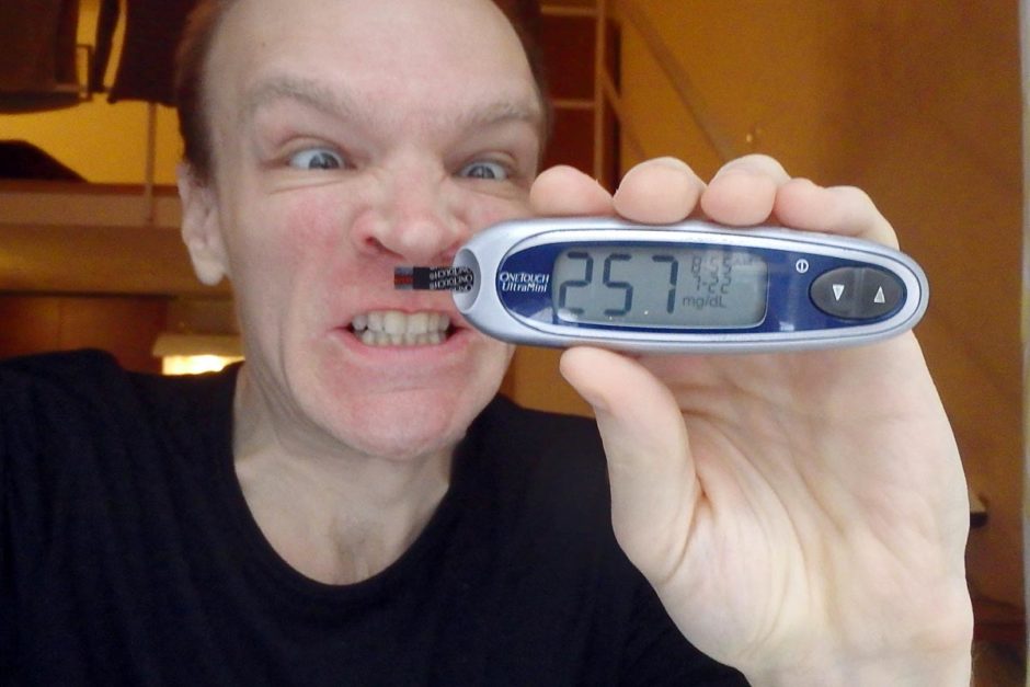 #bgnow 257, just like it was yesterday. Still getting myself back in shape after last night.
