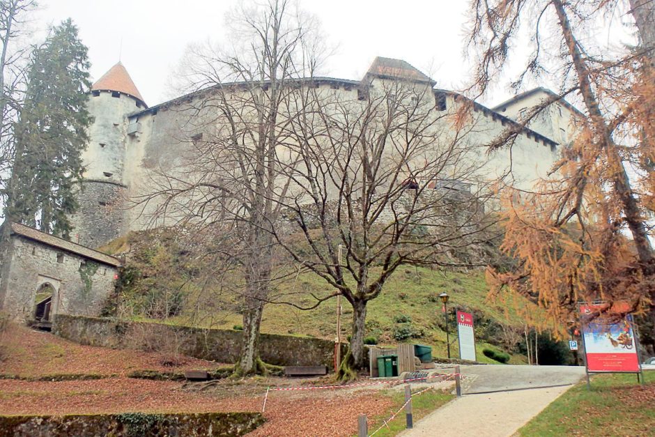 Bled Castle, up close.