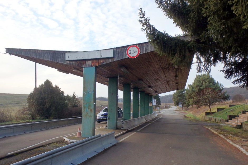 Covering at the Slovakia/Hungary border in Aggtelek.