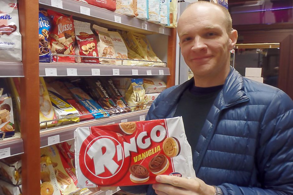 Ringo crackers in Piran