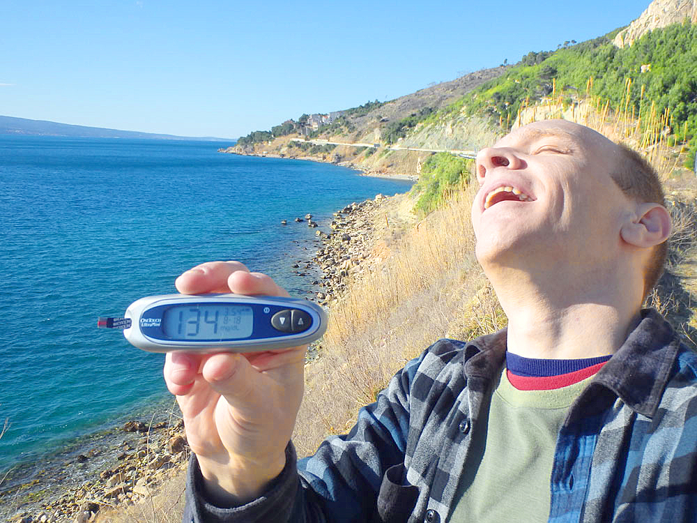 #bgnow 134 before lunch. Time for a sunny Adriatic picnic!