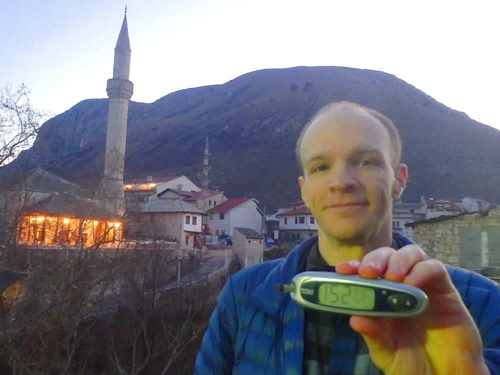 #bgnow 152 in Old Town. Finally back down from the 200s!