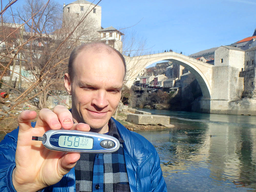 #bgnow 158 at Mostar's Old Bridge.