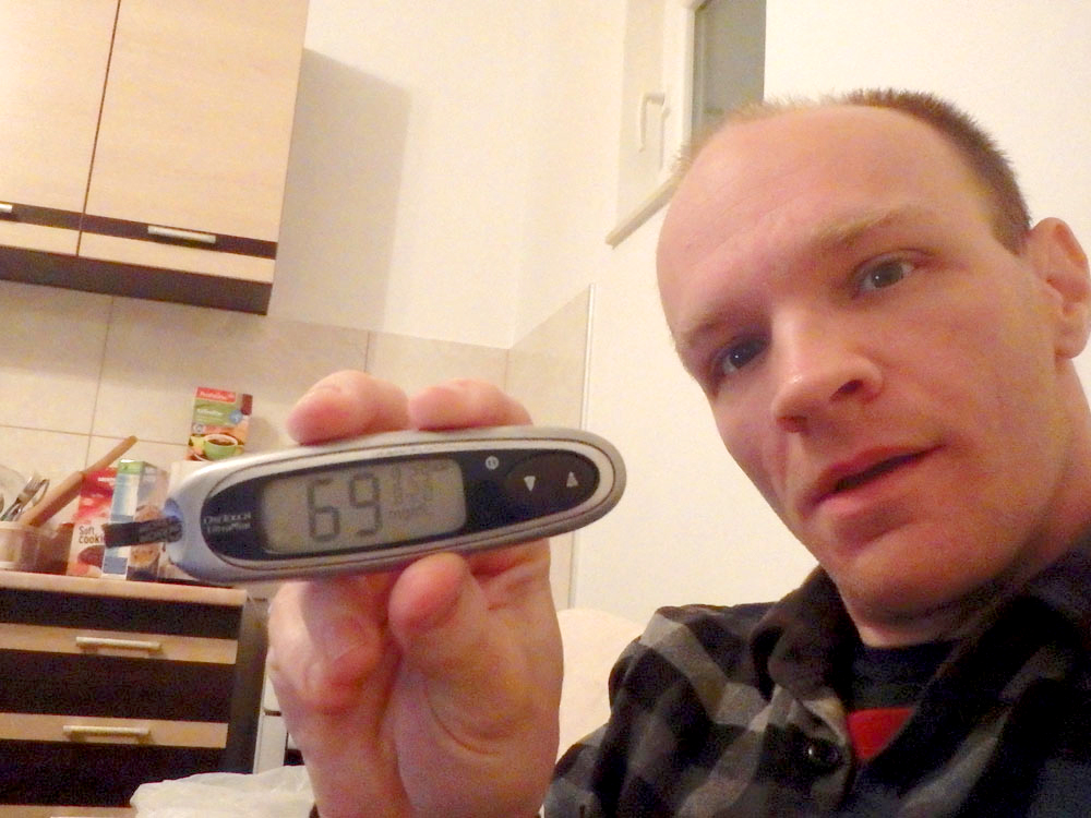 #bgnow 69, with the face of a surprised 'betic. That japrak and baklava must have been much less dense in carbs than they seemed.