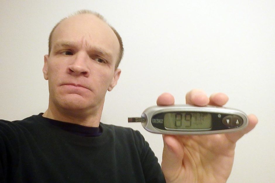 #bgnow 89 before dinner. I'd like to thank the Twix I ate.