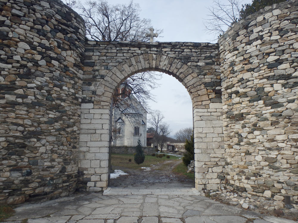 Entrance gate to Studenica Monastery