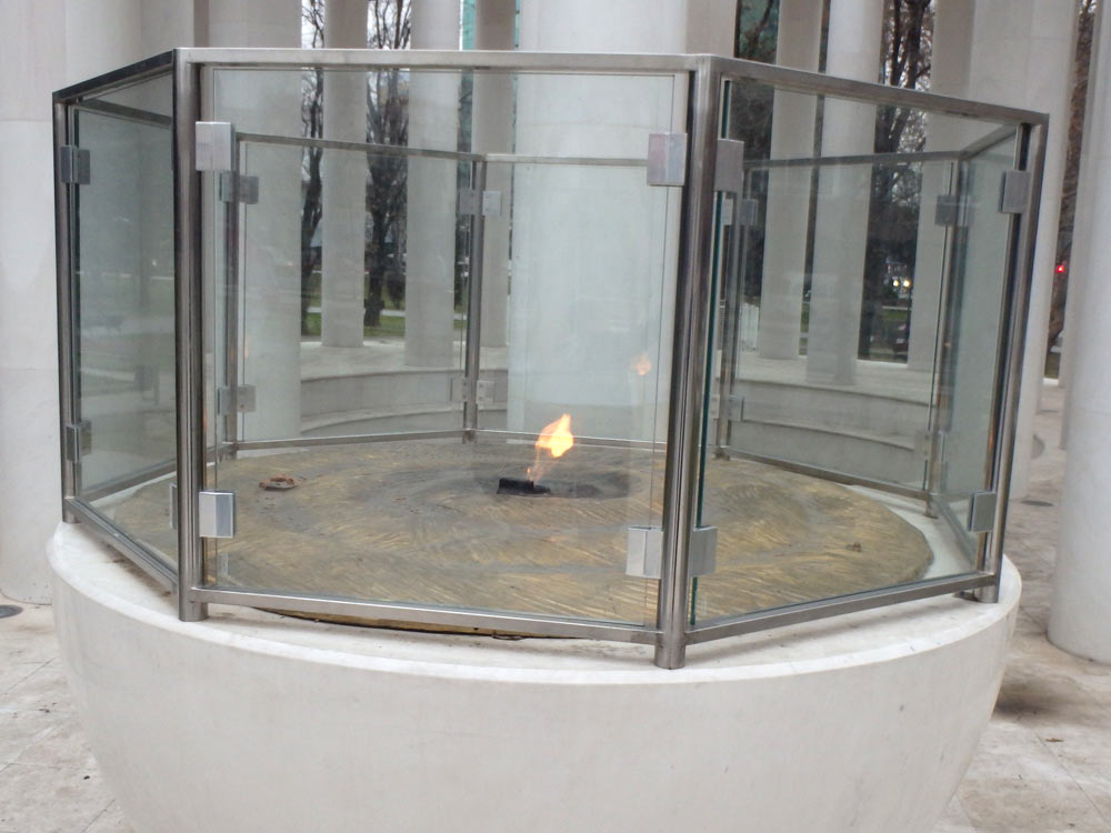 Eternal flame in Skopje