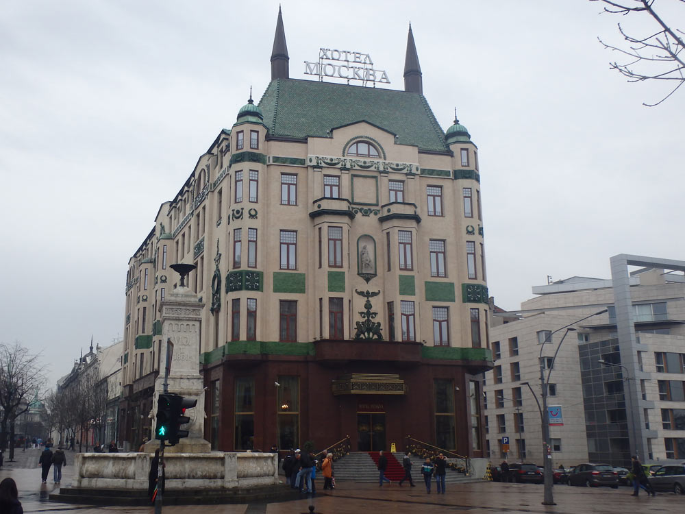 Hotel Moscow in Belgrade: we didn't stay here but maybe we should have. Looks nice.