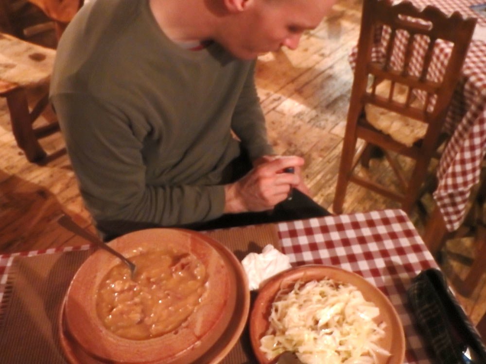 Humalog shot for final dinner in Zaječar