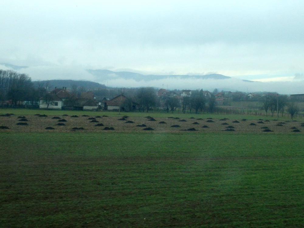 Landscape between Kraljevo and Niš, Serbia