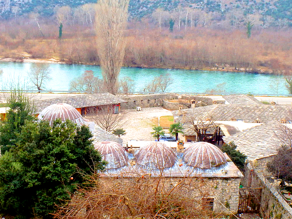 Neretva River as seen from Počitelj.