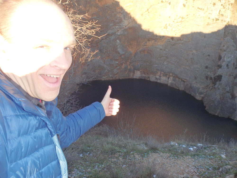 Red Lake and White Head, just outside Imotski.