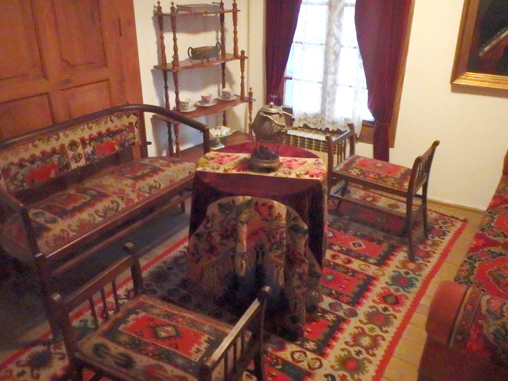 Room in the Turkish house in Zaječar