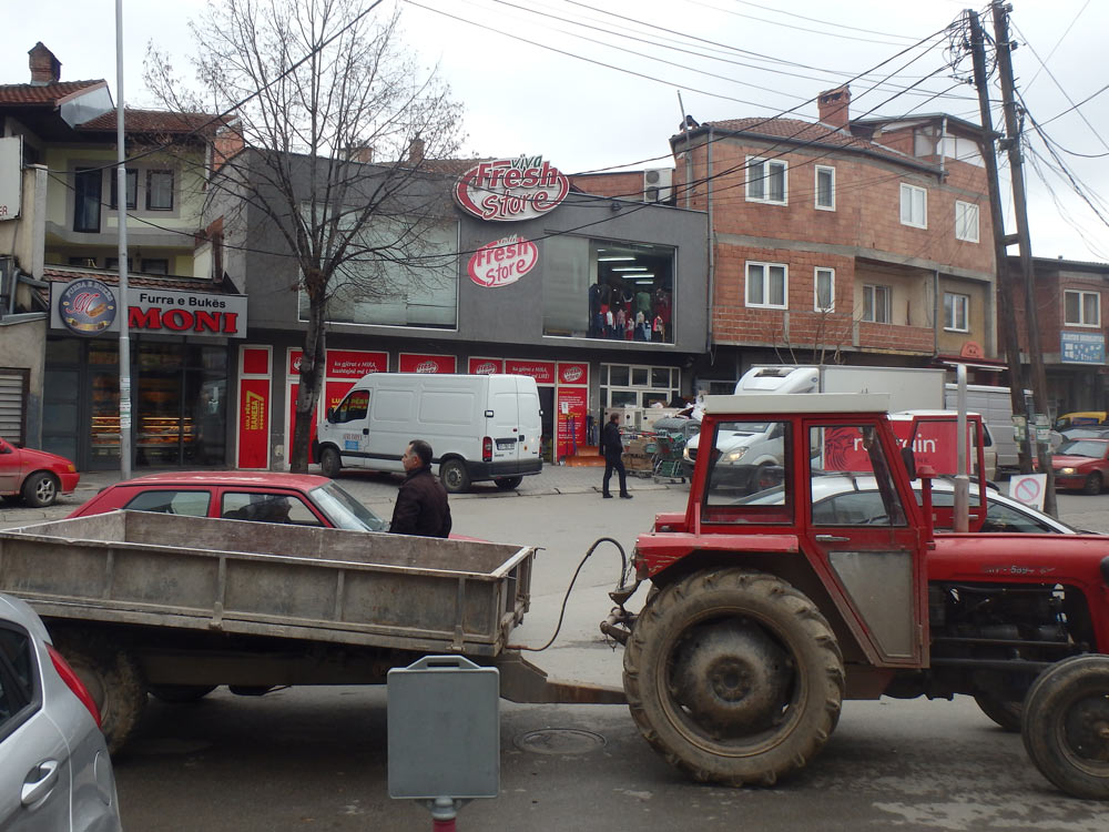Prishtina: a rural capital city.
