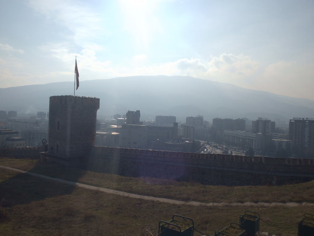 View of Skopje from Kale Fortress