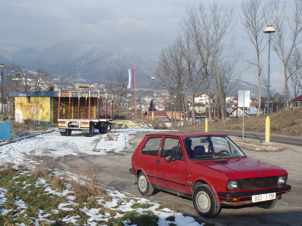Remember Yugos? They are still around in the former Yugoslavia!