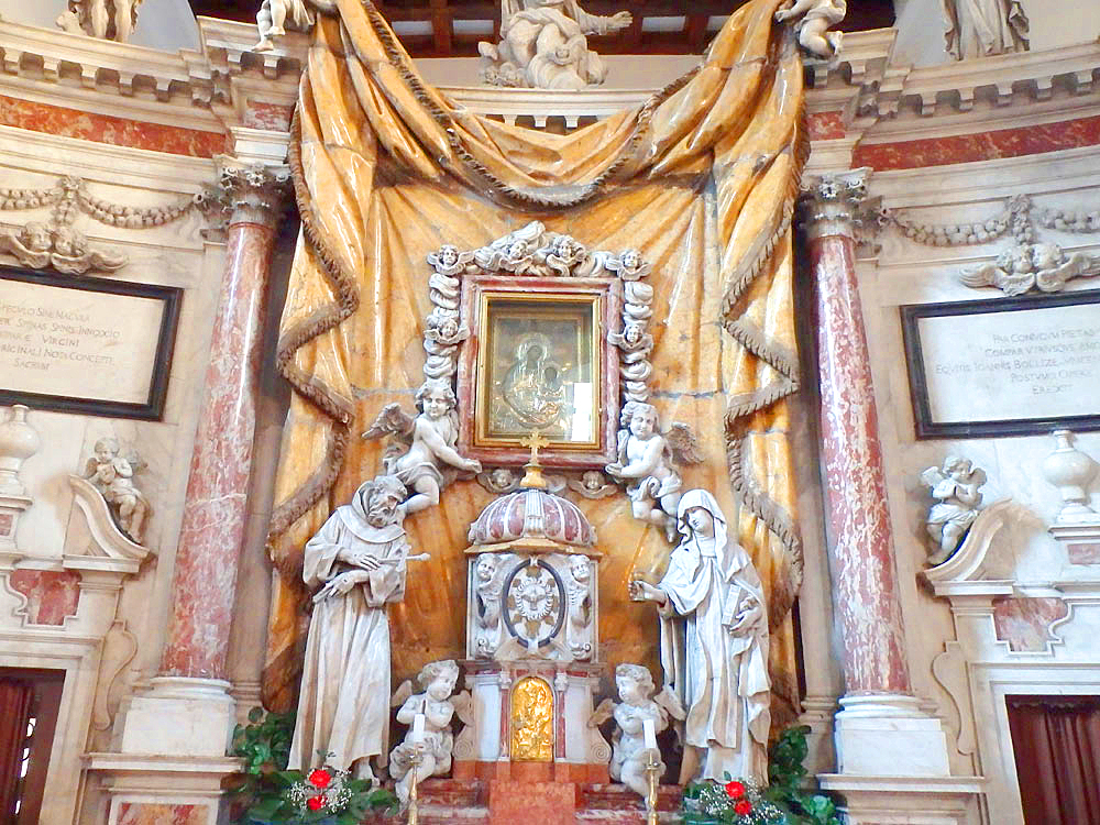 Altar in a Kotor church