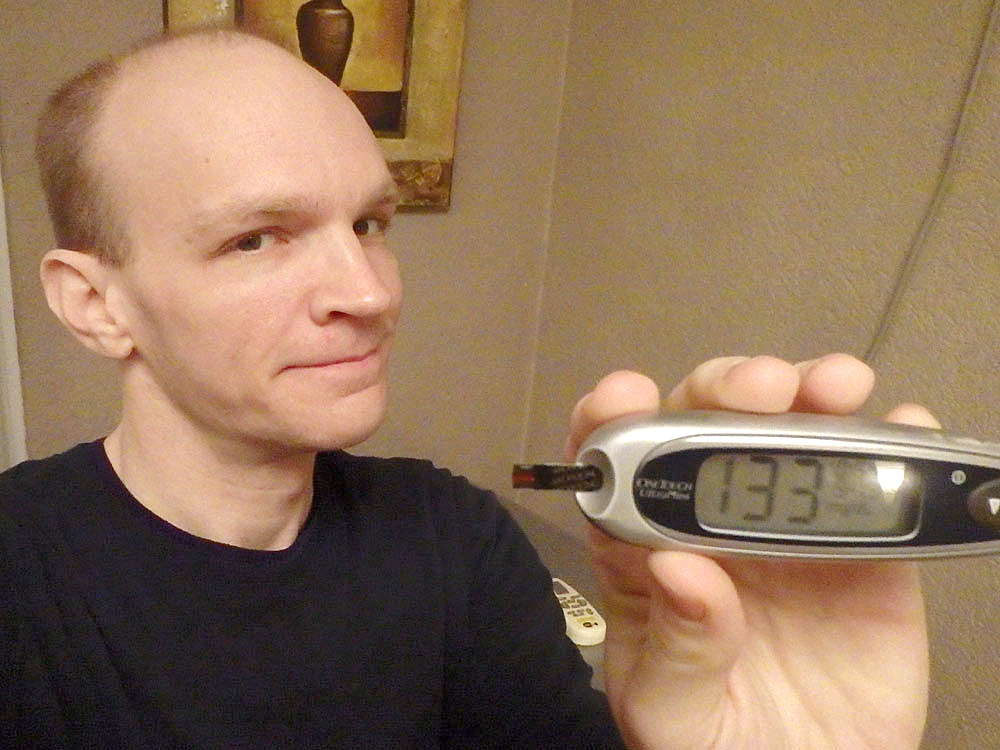 #bgnow 133 before dinner