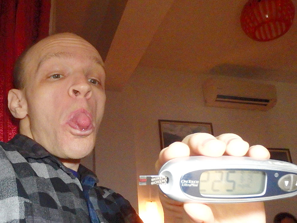 #bgnow 225 before dinner