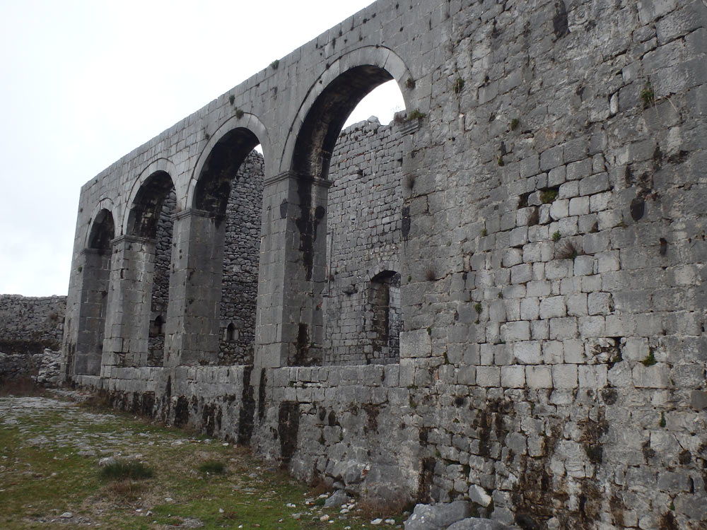 Old church at Rozafa Castle