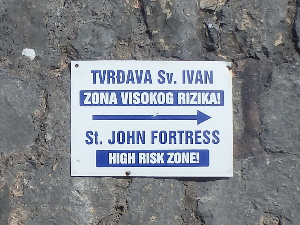 "St. John Fortress - High Risk Zone!"