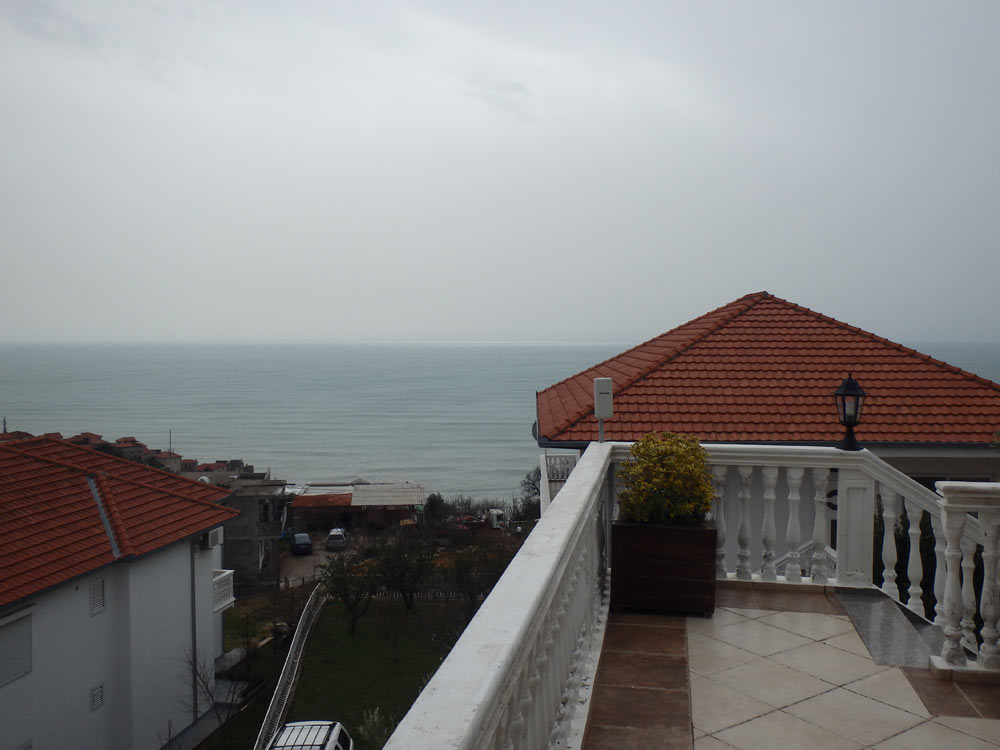 View of the Adriatic from our Ulcinj patio