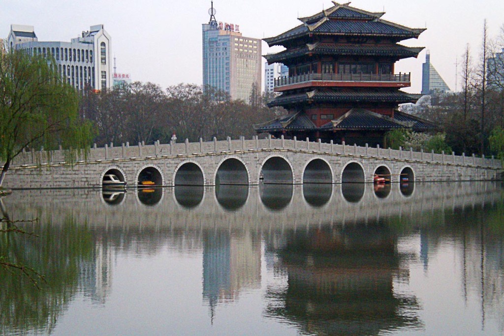 Xiaoyaojin Park in Hefei.