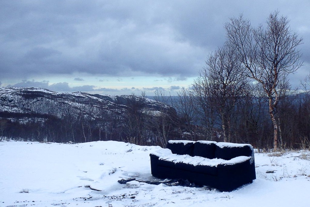 couch-in-snow-mt-ronvik-bodo-norway