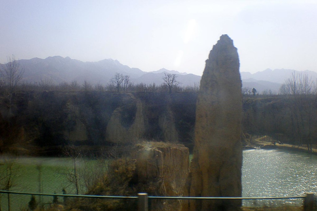Lovely view from the Xi'an to Kaifeng train.