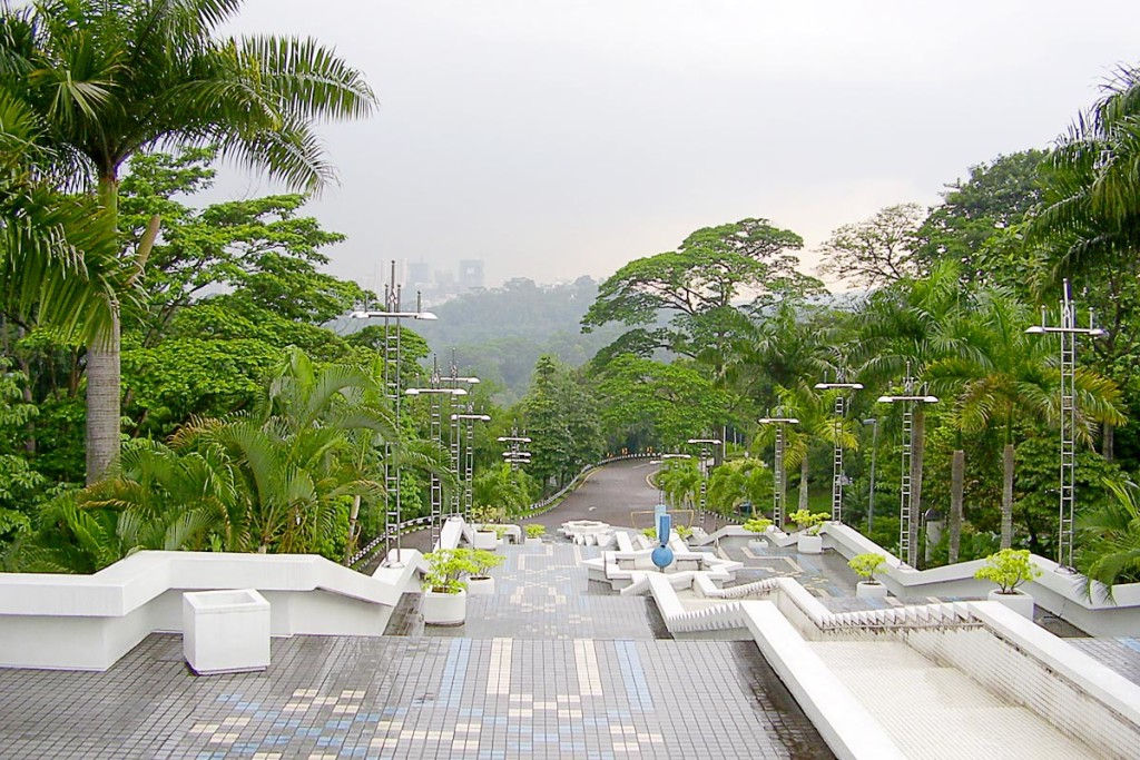 View from the Planetarium to downtown KL.