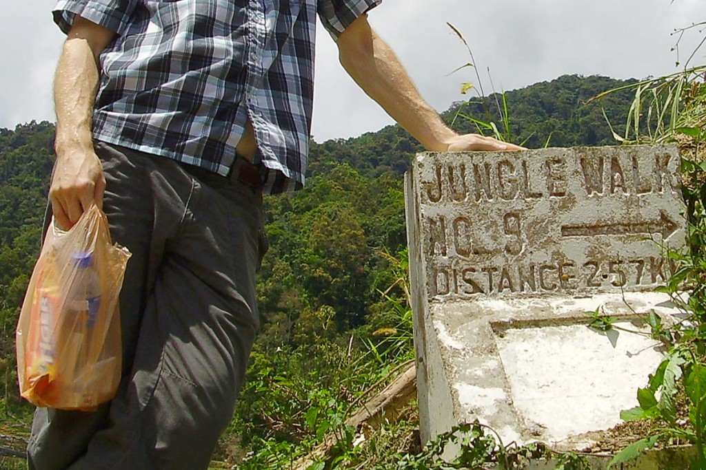 jeremy-shaky-snack-bag-robinson-falls-sign