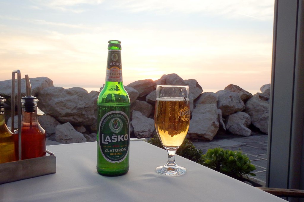 lasko-beer-piran-sunset-slovenia
