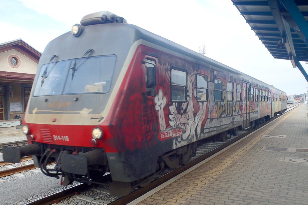 Take the food you'll need onto Slovenian trains.