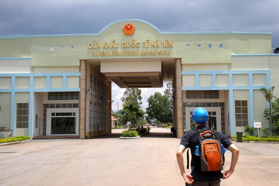 The diabetic enters Vietnam from Cambodia on foot.