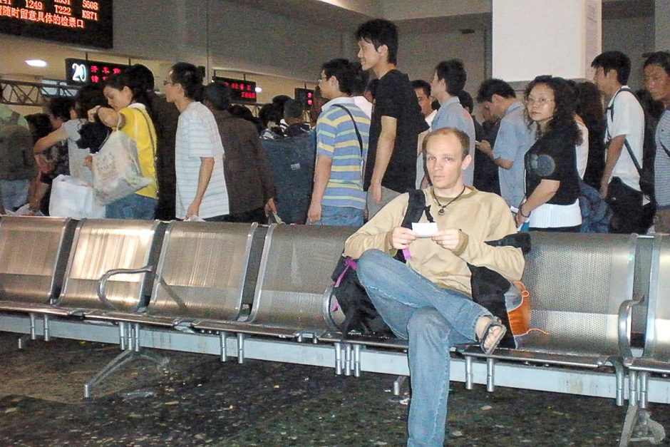 Me in Chongqing station.