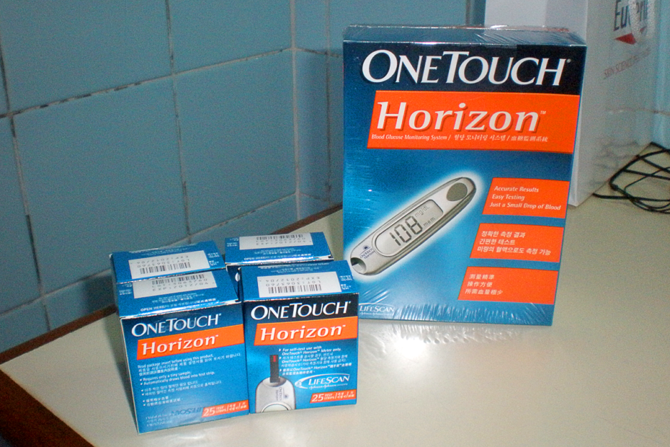 My new OneTouch Horizon gear. Packaging in English, Korean, and Chinese; purchased in Thailand.